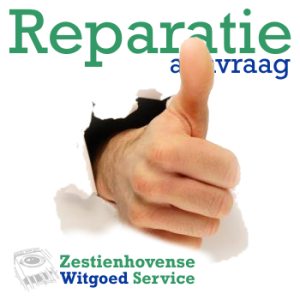 Bedankt oor uw reparatie aanvraag